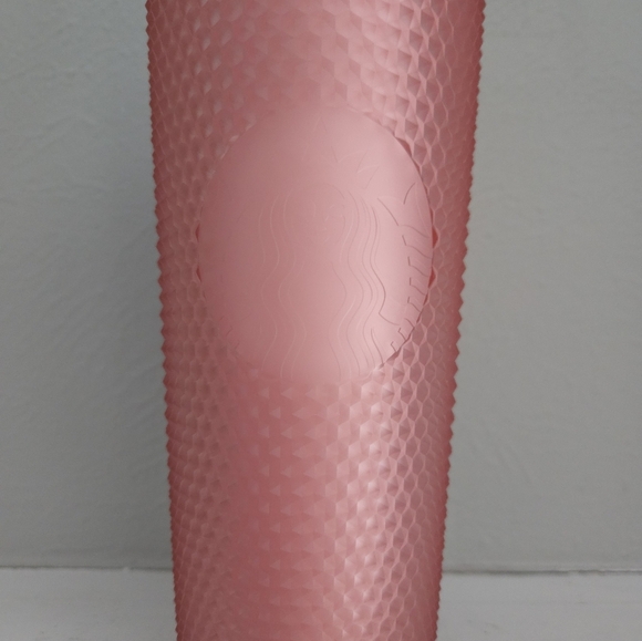 NWOT Starbucks 2022 Valentines Pink Studded Tumbler Cup - Picture 2 of 5